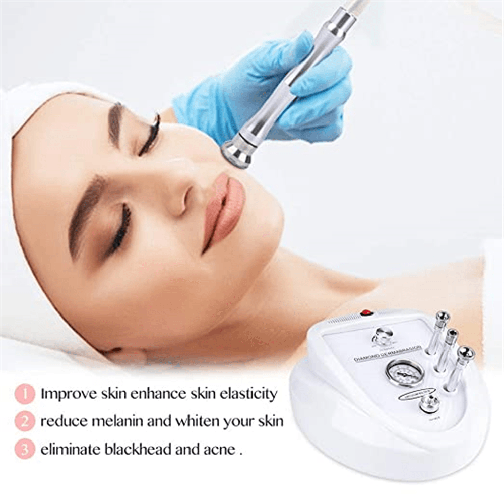 Diamond Microdermabrasion Dermabrasion Machine Professional Home Use Facial Beauty Salon Equipment (Suction Power 65-68Cmhg) - Trendha