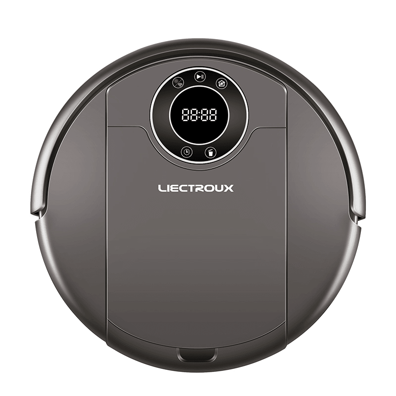 LIECTROUX ZK808 Robot Vacuum Cleaner 3000Pa Suction Wifi Application Map Navigation Smart Memory UV Sterilization Wet Mop Brushless Motor Sweeper - Trendha