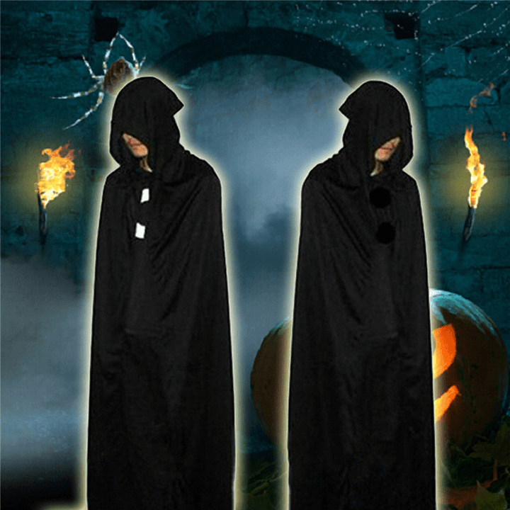 Halloween Party Decoration Costume Supply Death Cloak Adult Clothes Toys - Trendha