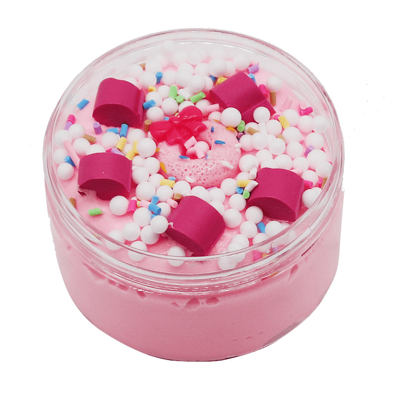 Donut Slime Chocolate Candy Cotton Mud Cloud Clay 100Ml Decompression Toys - Trendha
