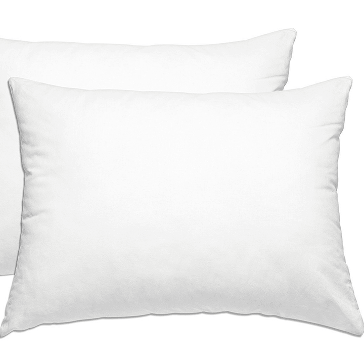 Honana WX-304 High Elastic Cotton Filled Bedding Soft Pillow Nursing Neck Hotel Home Pillow White Healthy - Trendha
