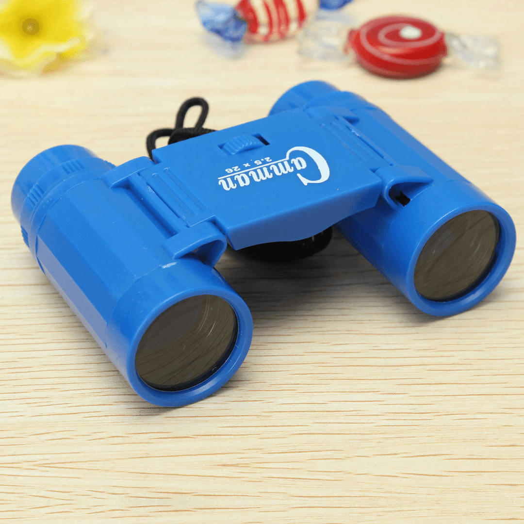 Kid Children'S 2.5 X 26 Magnification Toy Binocular Telescope + Neck Tie Strap - Trendha