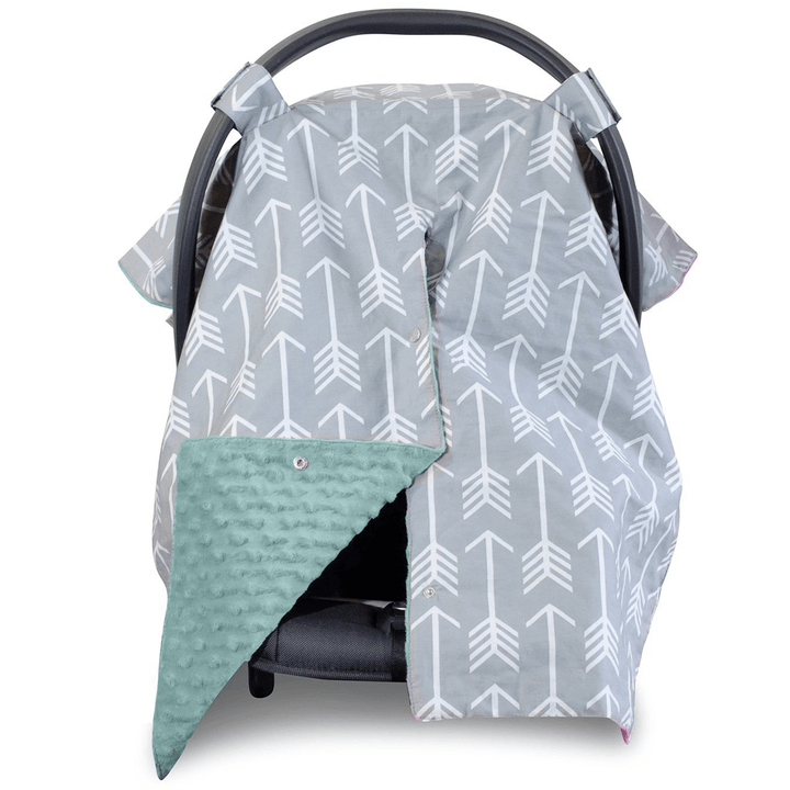 40 X 28" Baby Stroller Car Seat Cover Canopy Nursing Breastfeeding Blanket Scarf - Trendha