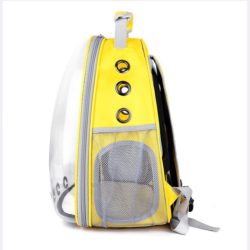 5 Colors Breathable Transparent Pet Travel Backpack Dog Cat Carrier Shoulder Bag - Trendha