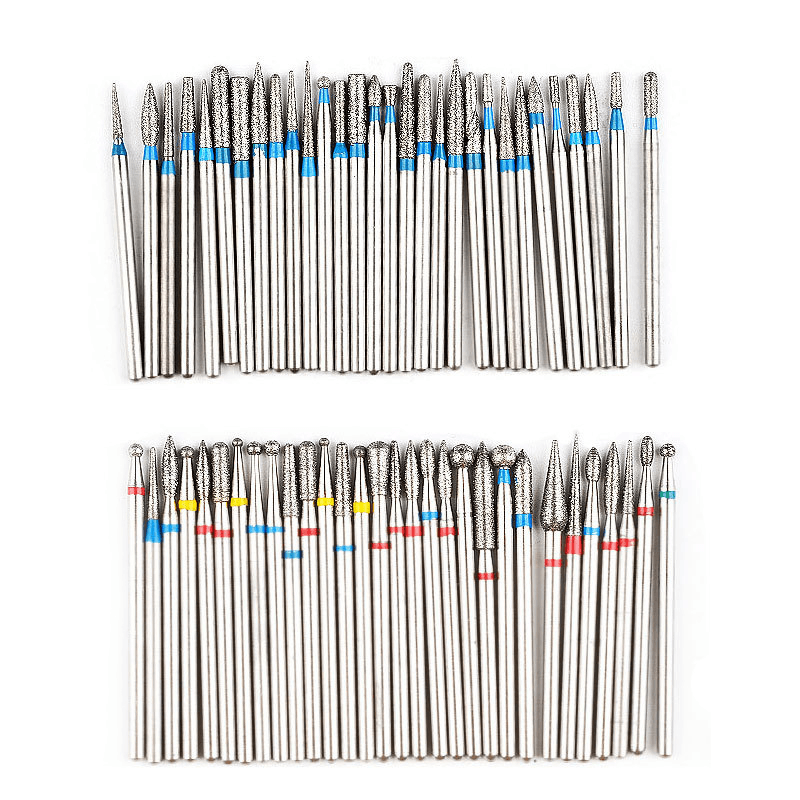 30Pcs Electric Power Drill Bits Polishing Engraving Grinder Nail Salon Tungsten Steel Manicure Tools - Trendha