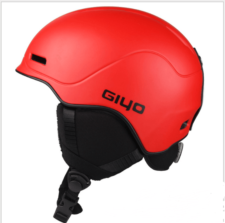 GIYO Skiing Helmet, Male and Female Professional Skiing Equipment for Warm and Breathable Snow Helmet Single Board Helmet Armor - Trendha
