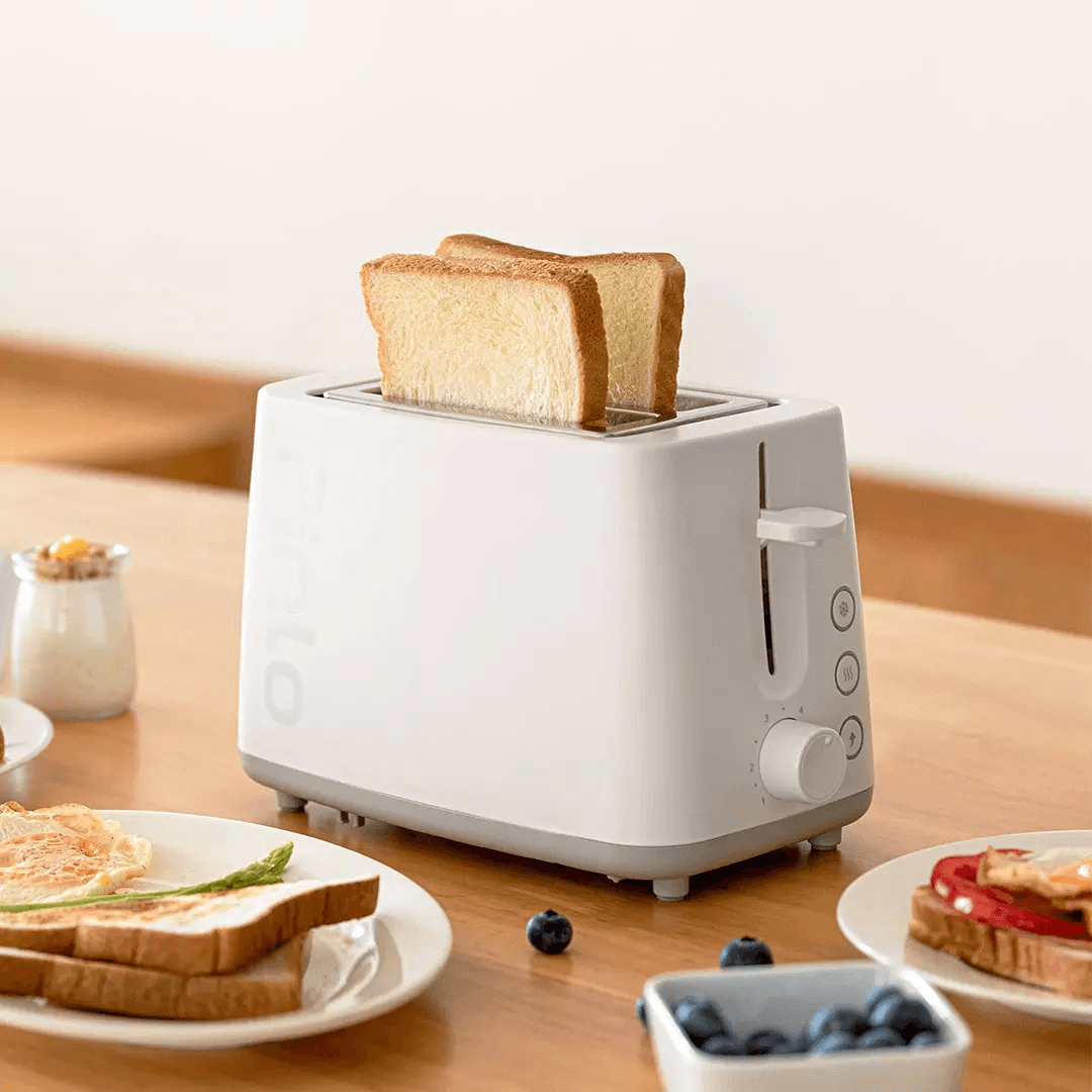Pinlo PL-T075W1H Toaster Bread Maker from Toast Machine Breakfast Machine Mini Sandwich Maker 750W Fast Heating Double Side Baking - Trendha