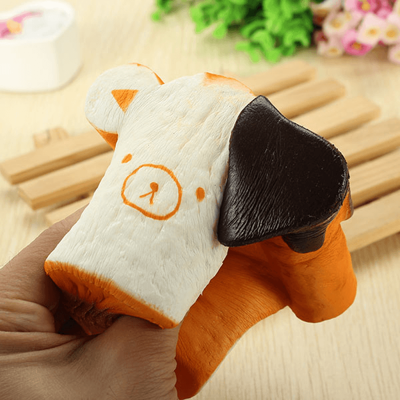 Squishy Toy 8 Seconds Slow Rising Super Soft Cute Fragrance Reality Touch Bear Toast Bread Decor - Trendha