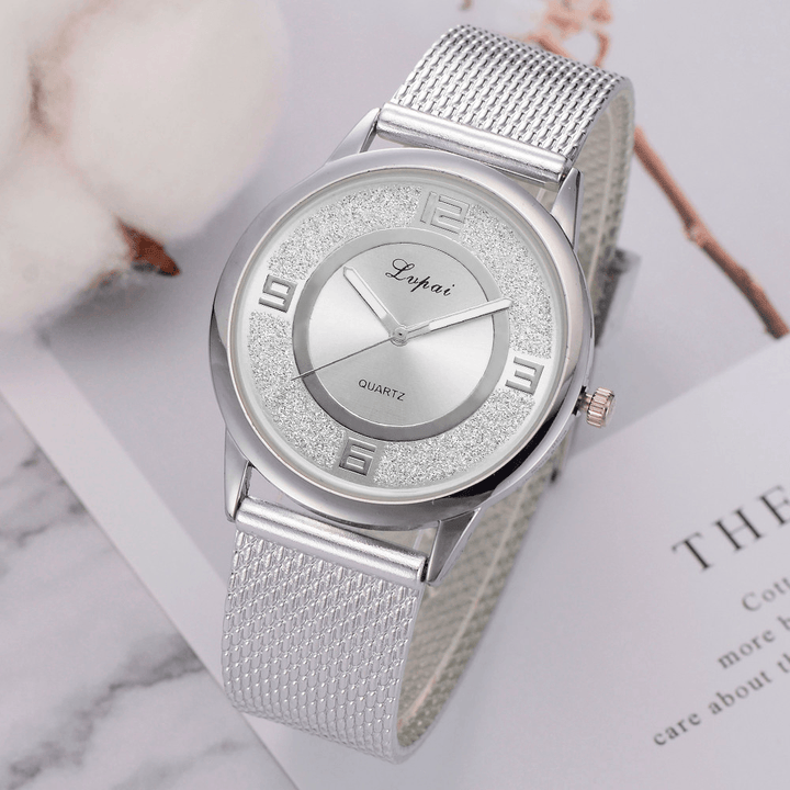 LVPAI P732 Rose Gold Elegant Design Women Wrist Watch Fashionable Analog Quartz Watch - Trendha