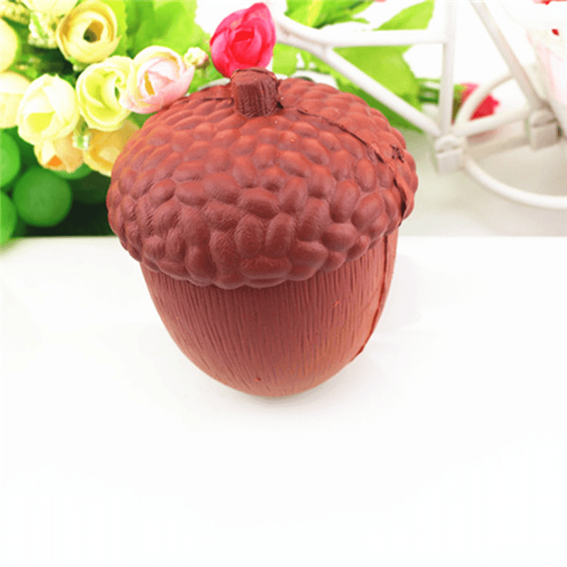 Squishy Acorn 11Cm Soft Slow Rising Cute Kawaii Collection Gift Decor Toy - Trendha