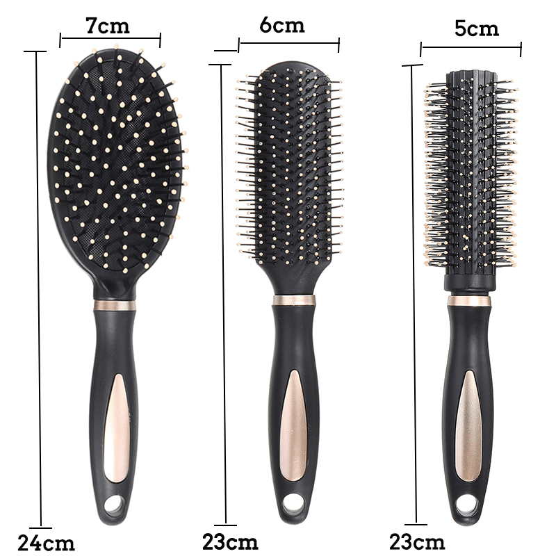 Anti-Static Extension Plastic Airbag Massage Comb Hair Curler Comb - Trendha