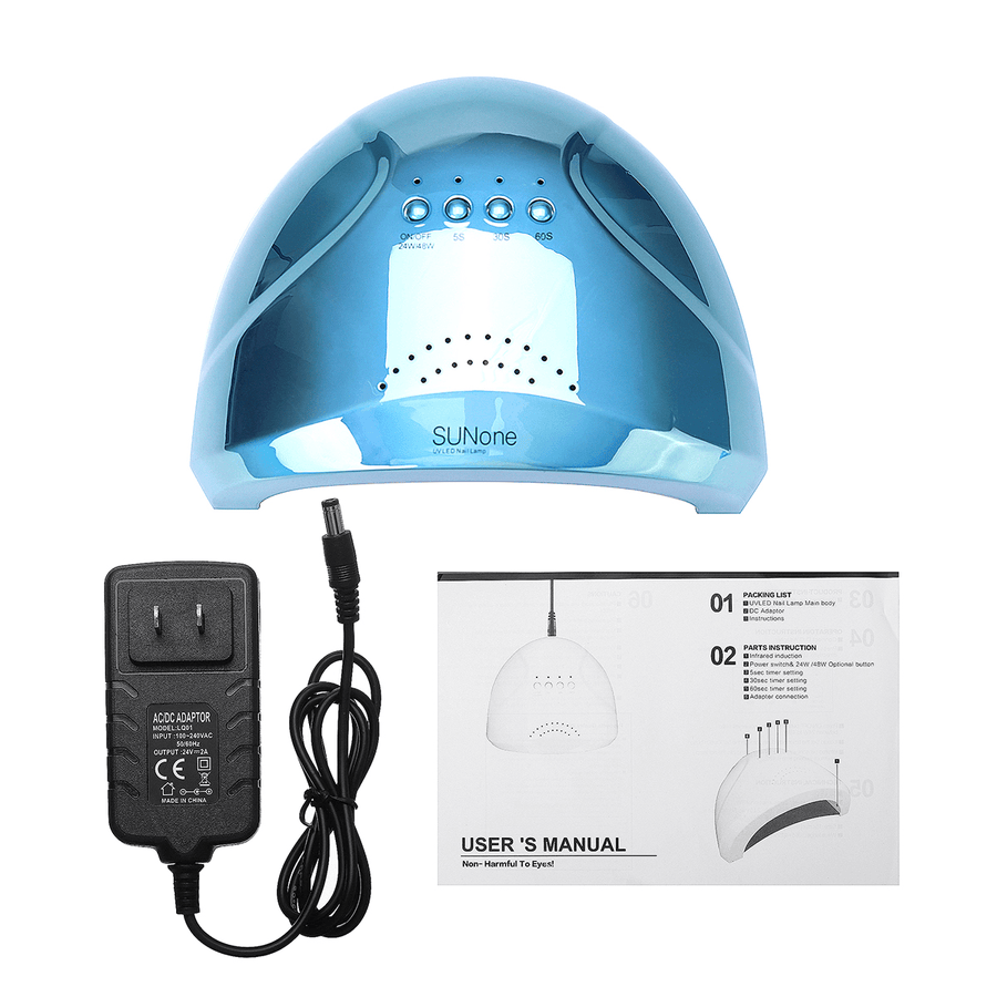 30 LED 48W Nail Light Therapy Induction Nail Dryer Machine - Trendha