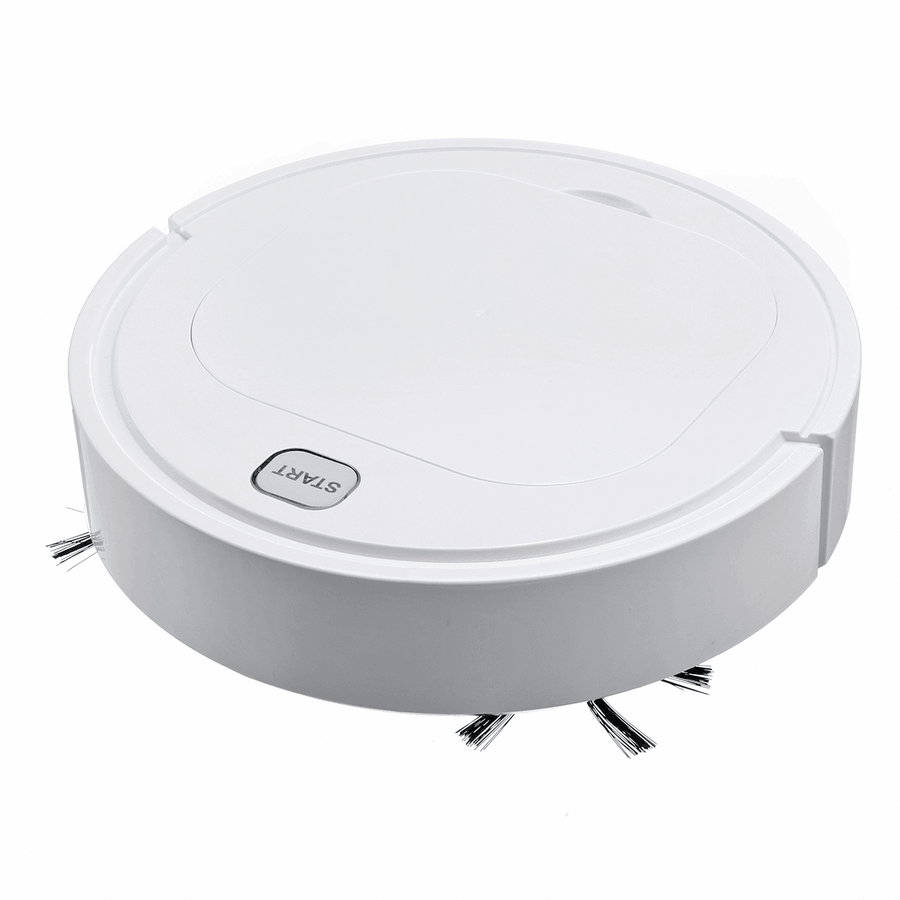 3 in 1 Electric Smart Robot Vacuum Cleaner USB Rechargebale 1800Pa Suction 1200Mah Batter Life - Trendha