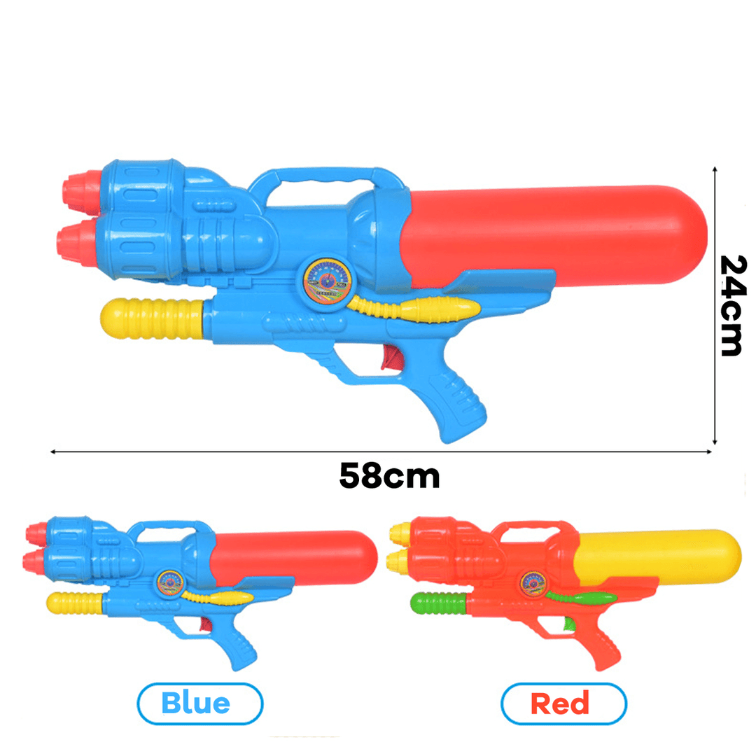 1500Ml Red or Blue Toy Water Sprinkler with a Range of 7-9M Plastic Water Sprinkler for Children Beach Outdoor Toys - Trendha