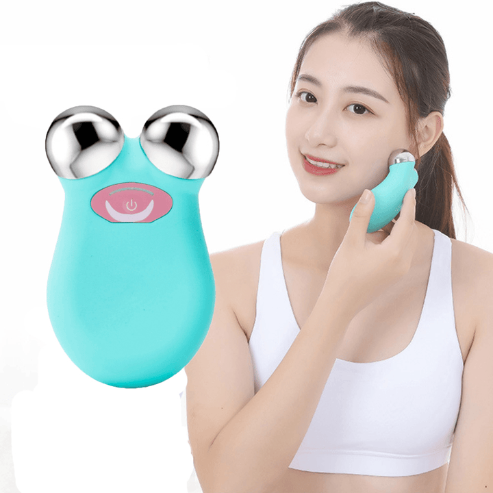 USB Charging Mini Microcurrent Face Lift Machine Skin Tightening Rejuvenation Spa Facial Wrinkle Remover Device Beauty Massager - Trendha