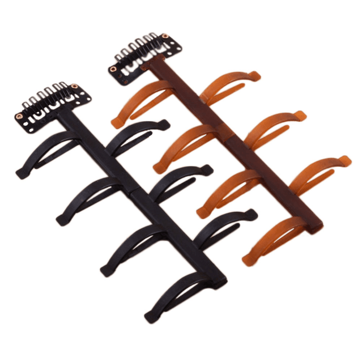 Hair Braid Twist Styling Tools Headbands Bun Maker Plastic Women Hair Accessories Black Coffee - Trendha