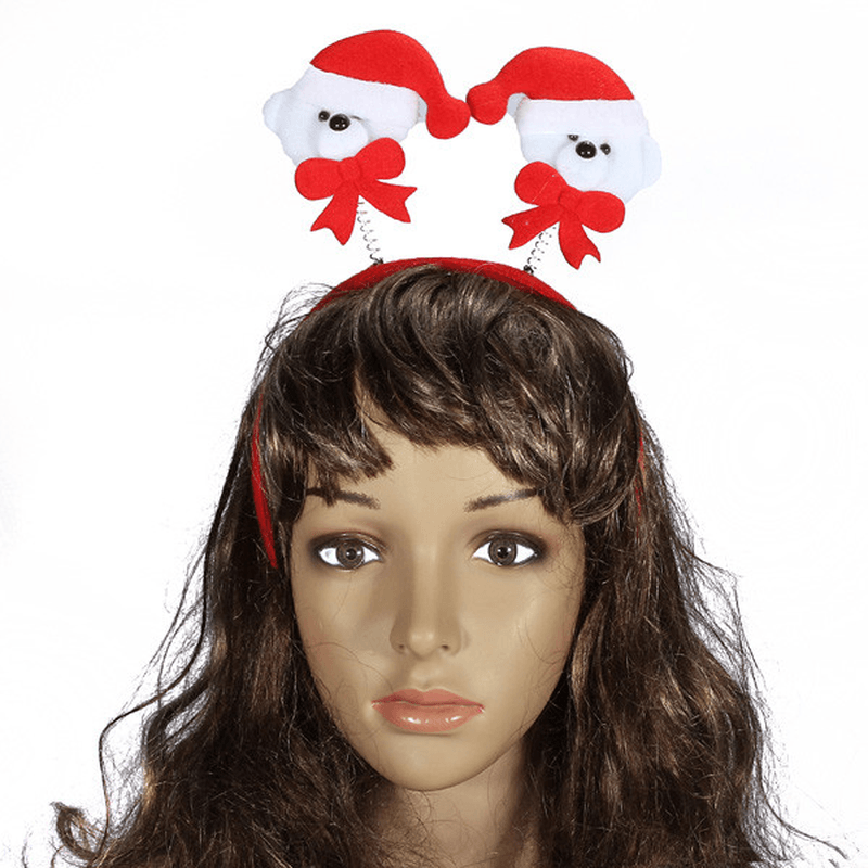 Festival Decor Christmas Headwear Mixed Style Xmas Headbrand Hair Accessory - Trendha