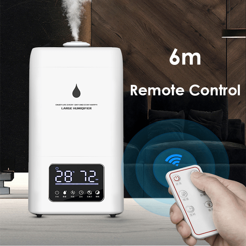 220V 23.8L Large Capacity Ultrasonic Air Humidifier Household Industrial Air Moisture Machine Remote Control Automatical - Trendha