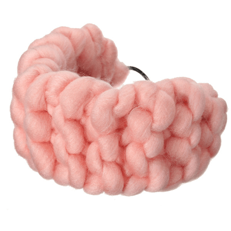 Vintage Handmade Knitting Hair Band Head Wrap Hair Accessories Winter Autumn 5 Colors - Trendha