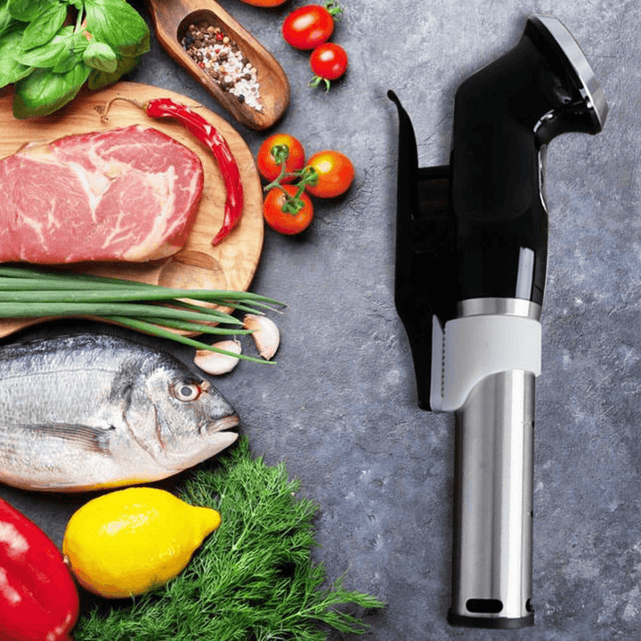 Biolomix 1500W Precision Sous Vide Cooker LCD Digital Timer Display Powerful Immersion Circulator - Trendha