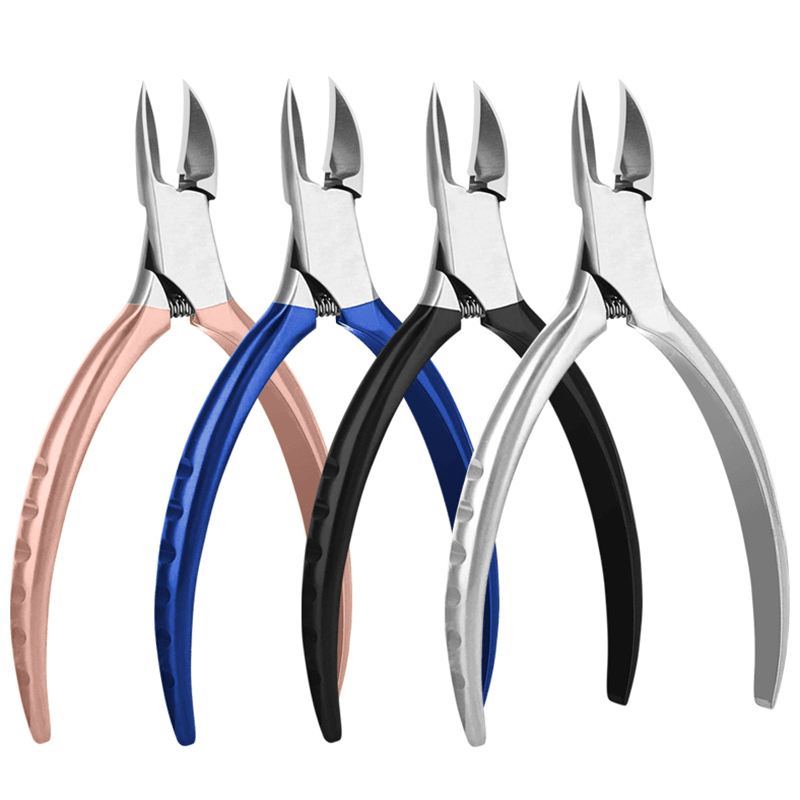 Ingrown Toenail Nipper for Thick Ingrown Nails Stainless Steel Paronychia Pedicure Tool - Trendha