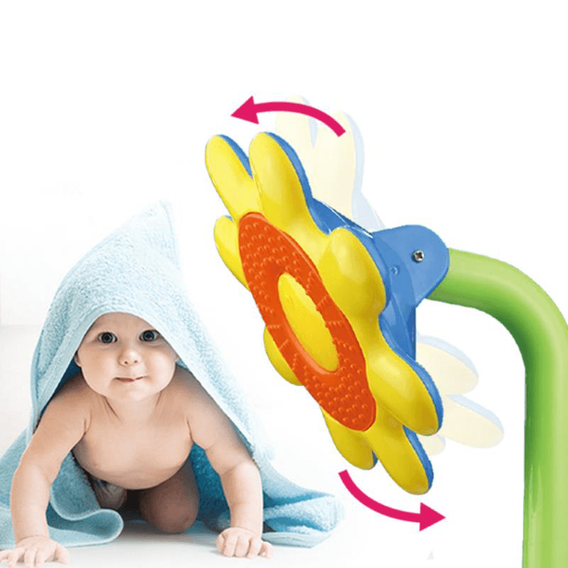 Cikoo Yellow Duck Shower Head for Kids Faucet Water Spraying Tool Baby Bath Toys - Trendha
