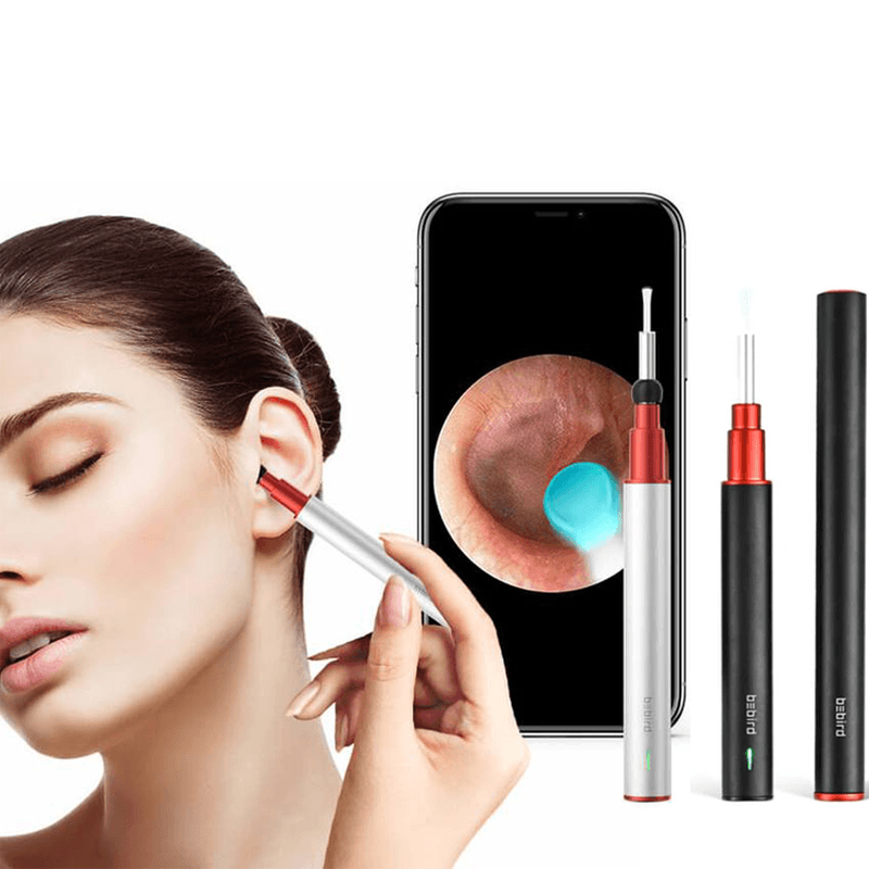 Bebird A2 Smart Visual Ear Stick Wireless In-Ear Cleaning Camera Otoscope Borescope Ear Picker Tool 1080P HD Ear Spoon Earwax Removal - Trendha