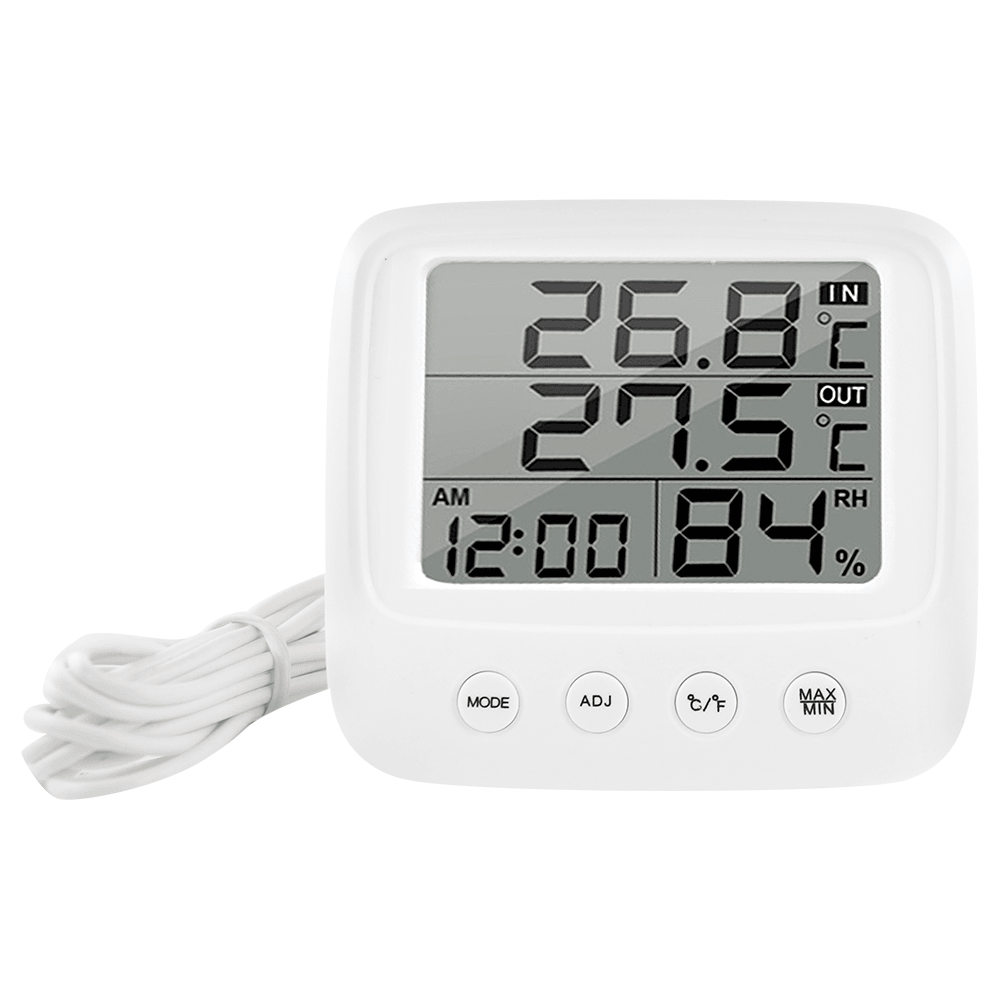 LCD Digital Indoor Thermometer Portable Temperature Sensor Humidity Meter Thermometer Hygrometer Gauge - Trendha