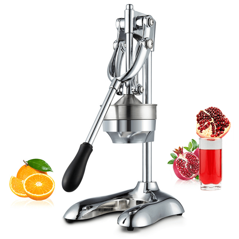 Stainless Steel Manual Hand Press Juicer Squeezer Citrus Lemon Orange Pomegranate Fruit Juice Extrac - Trendha