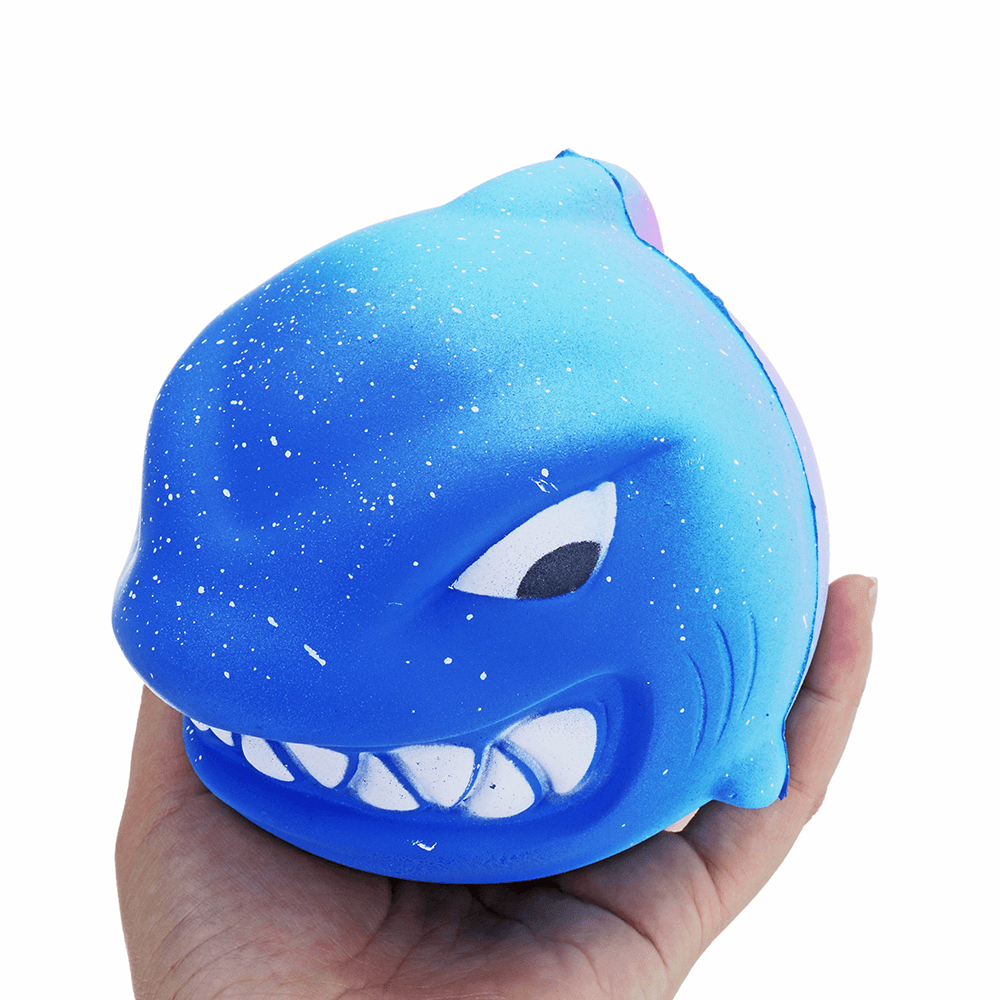 Squishy Animal Fierce Shark 11Cm Slow Rising Toy Gift Collection with Packing - Trendha