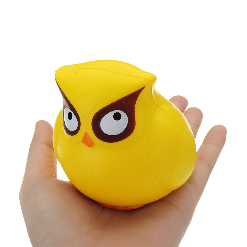 Owl Squishy 18CM Slow Rising with Packaging Collection Gift Soft Toy - Trendha