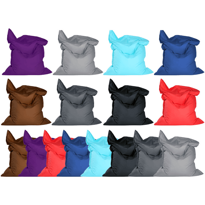 140 * 180 Cm XXXL Outdoor Foldable Bean Bag Coat Multicolor Waterproof Oxford Cloth Lazy Sofa - Trendha