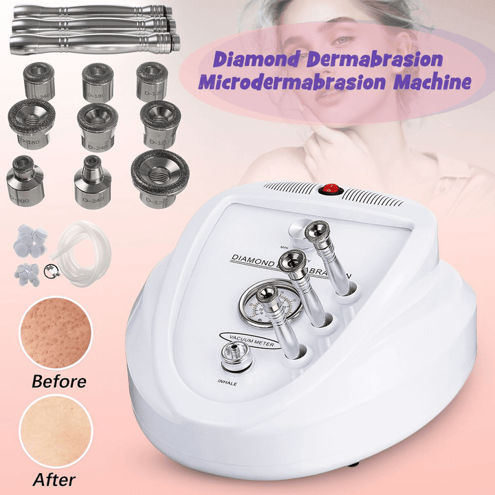 Peeling Skin Rejuvenation Blackhead Desktop Diamond Micro Carving Beauty Machine - Trendha