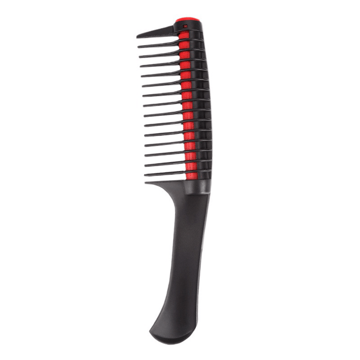 Rolling Comb Anti-Knotted Fork Hair Comb Detachable Large Teeth Straight Hair Comb Tool - Trendha