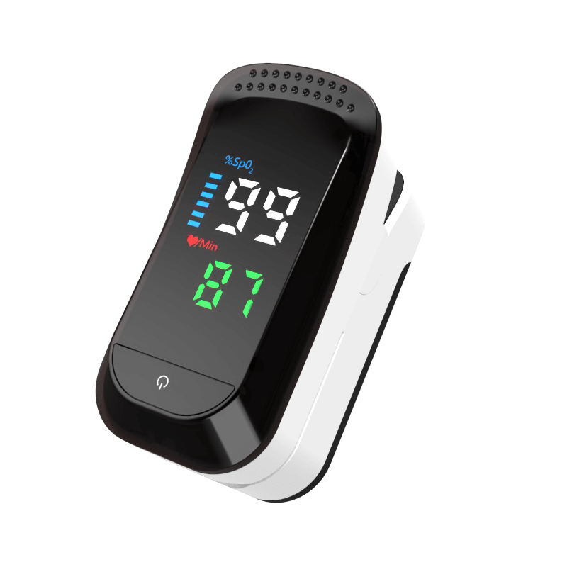 LED Fingertip Spo2 Pulse Oximeter Portable Blood Oxygen Saturation Monitor Heart Rate Monitor - Trendha