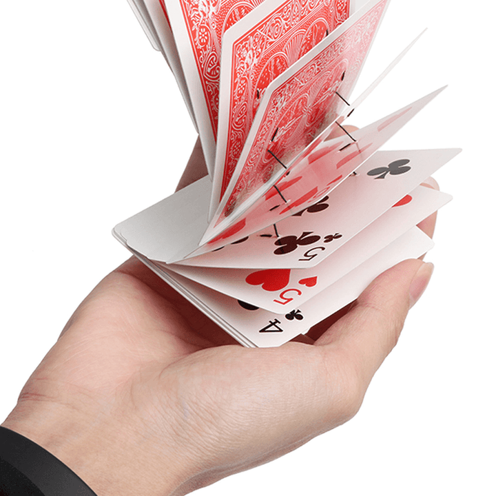 Magic Electric Deck of Cards Prank Trick Prop Poker Acrobatics Waterfall Card Props - Trendha