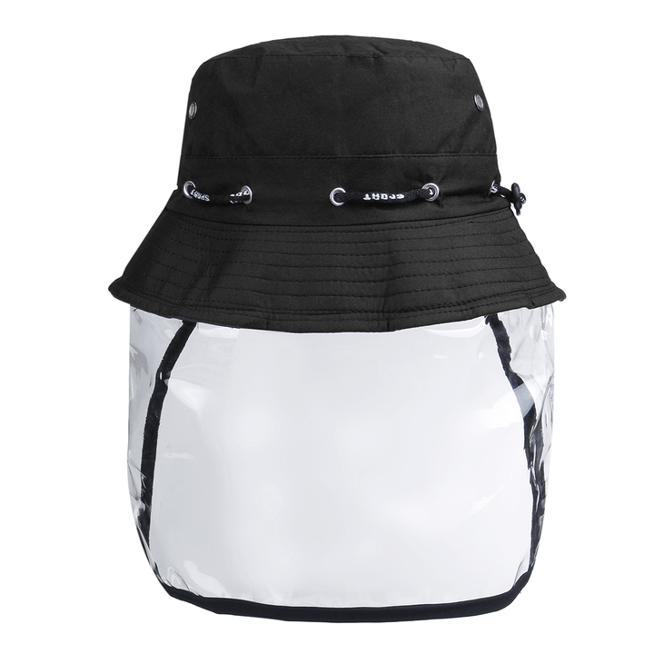 Sun Hat Transparent Adjustable Dust-Proof Fisherman Cap Summer Outdoor Sunscreen Fishing Sun Hats - Trendha