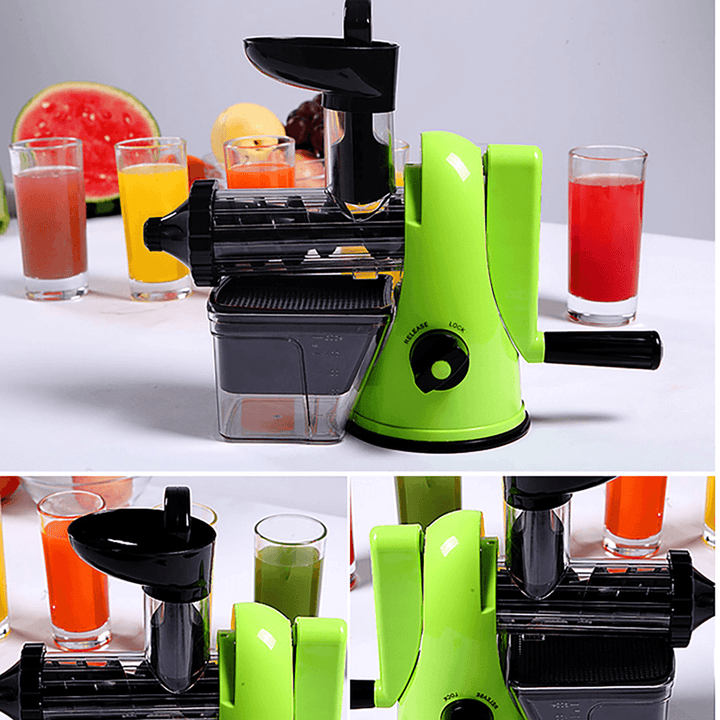 Manual Juicer Press Extractor Baby Food Supplement Fruit Squeezer for Kitchen - Trendha