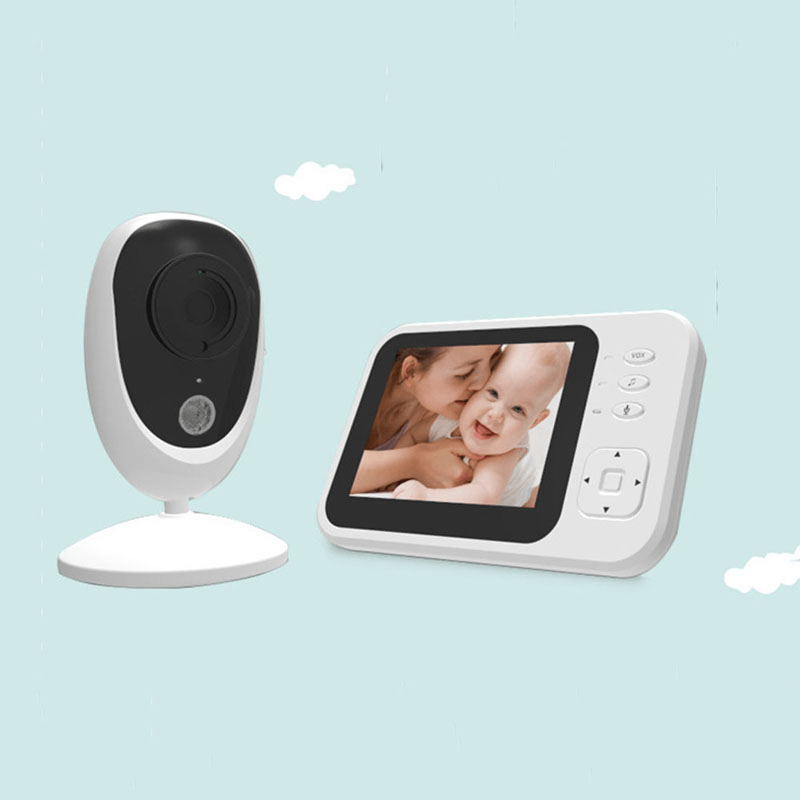 Wifi Baby Monitor with Camera Video Baby Sleeping Nanny Audio Night Vision Home Security Babyphone Camera - Trendha