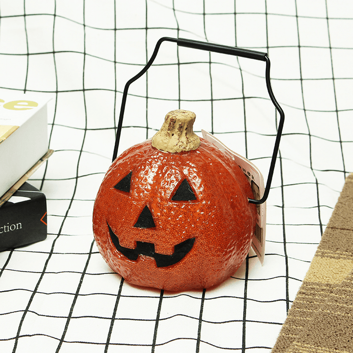 Halloween Portable Pumpkin Light Battery Power Supply for Home Decoration Children Gift - Trendha