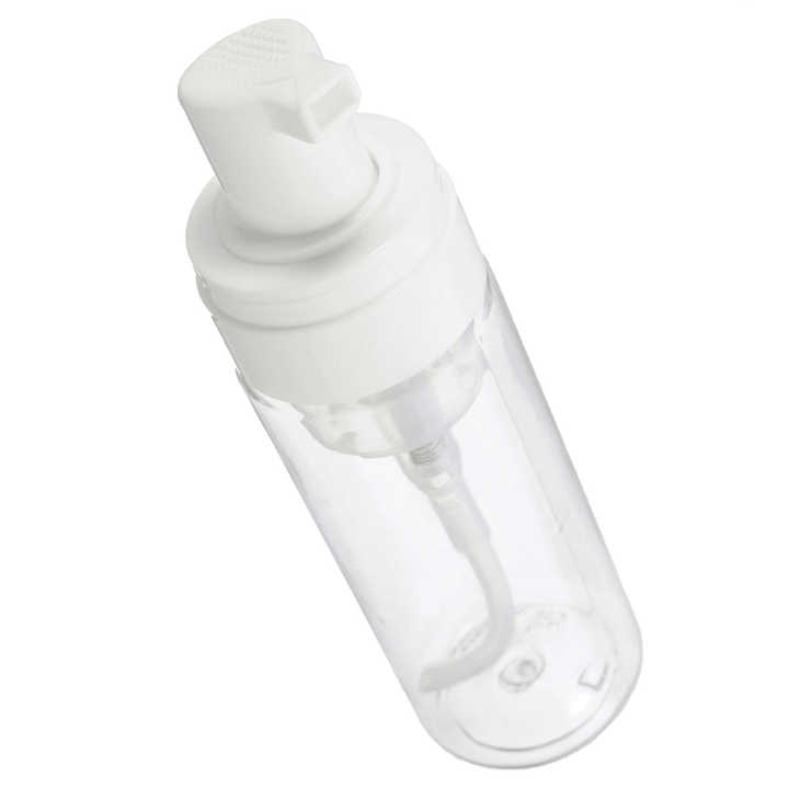 1Pc 50Ml Empty Transparent Refilliable Bottles Perfume Lotion Spray Shampoo Pump Dispenser - Trendha