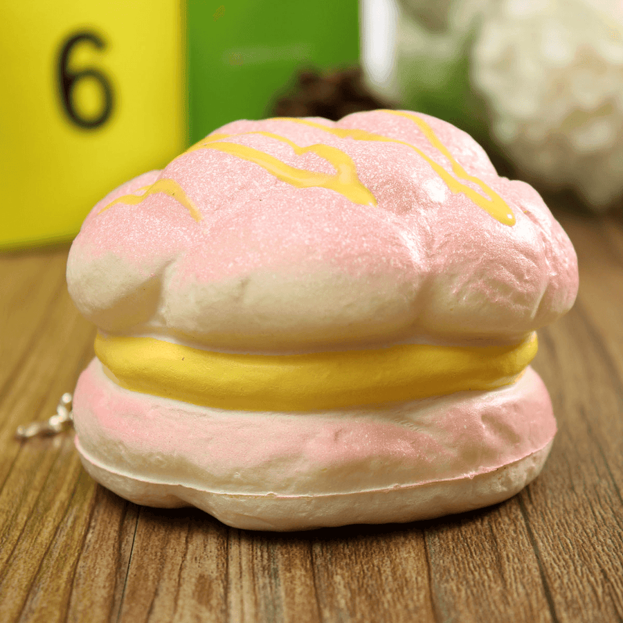 Squishy Cell Phone Charms Soft Cream Bread Bag Straps Hand Pillow - Trendha