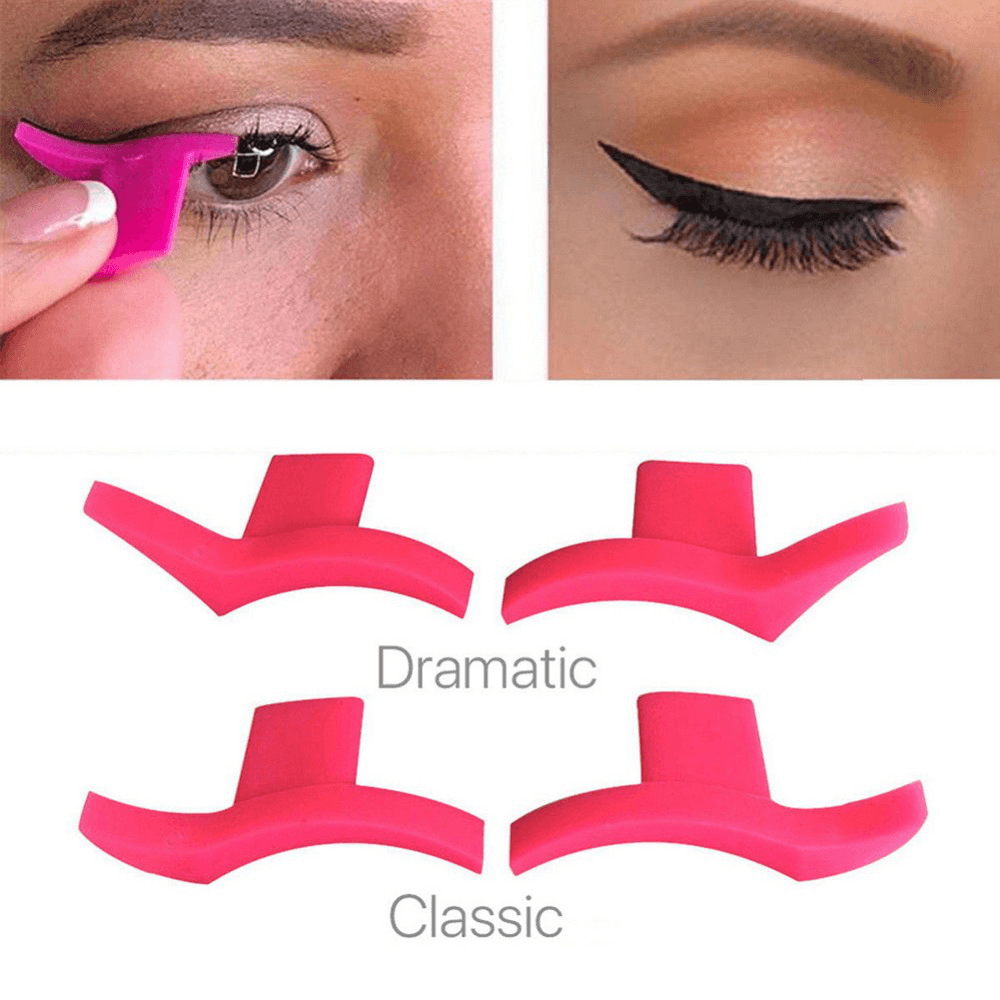 Eyeliner Template Stamp Mold Liquid Eye Liner Eyelash Stamp Cosmetic Tool - Trendha
