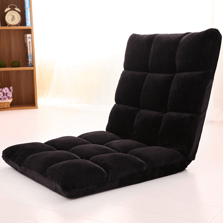 Adjustable Lazy Sofa Cushioned Floor Lounge Chair Living Room Leisure Chaise Chair - Trendha