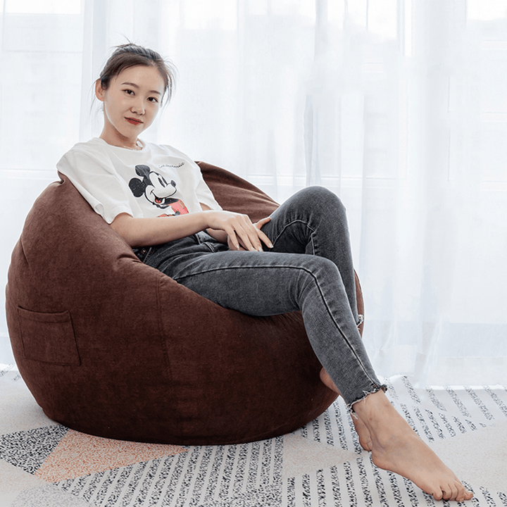 NESLOTH Soft Bean Bag Chairs Sofa Indoor Lazy Sofa 70*80 Contains EPS Particles for Gaming Rest Sofa - Trendha