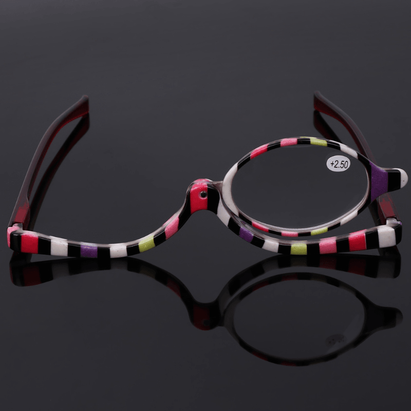 Makeup Glasses Magnifying Glasses Cosmetic Reading Glass Folding Eyeglasses - Trendha