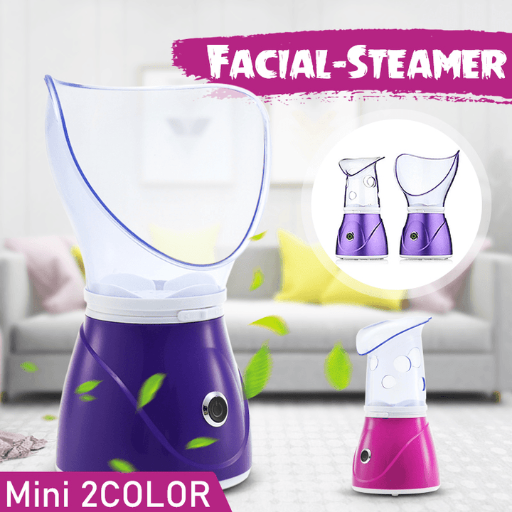 Facial SPA Pores Steam Skin Sauna Beauty Face Mist Thermal Steamer Cleaning - Trendha