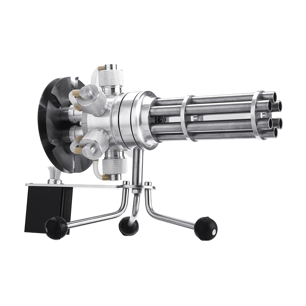 STEM Gatling 6 Cylinder Stirling Engine Model External Combustion Engine - Trendha