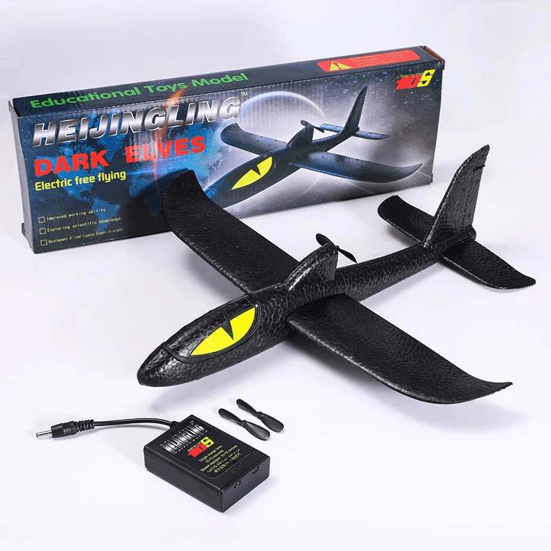 Electric Hand Throw Toy 36Cm EPP Foam DIY Plane Toy Model - Trendha