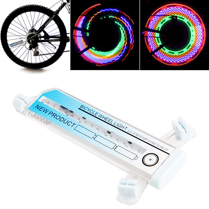 16 Double LED Colorful Rider Bike Hot Wheels - Trendha